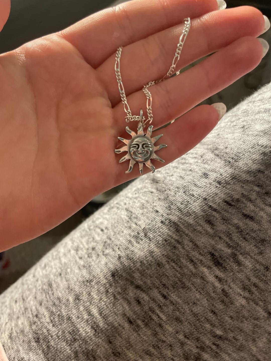 Customer photo review of AZTEC SUN PENDANT