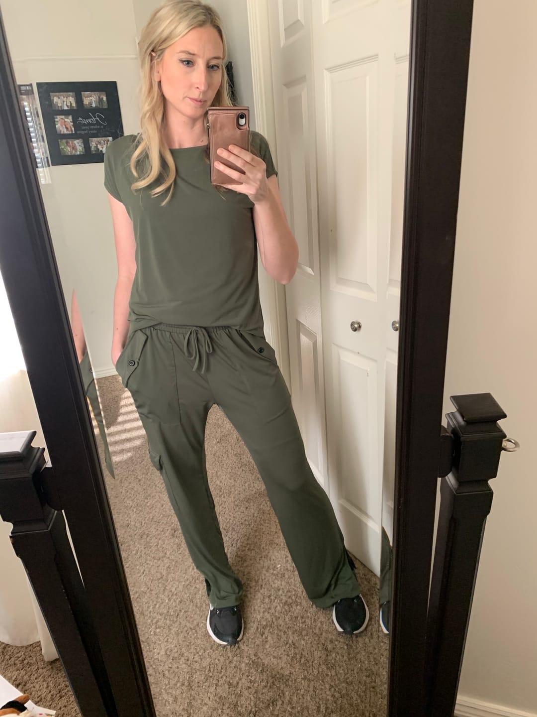Customer photo review of Brigitte Brianna Track Pants