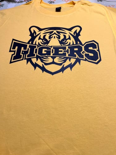 Customer photo review of TIGERS DTF Transfer