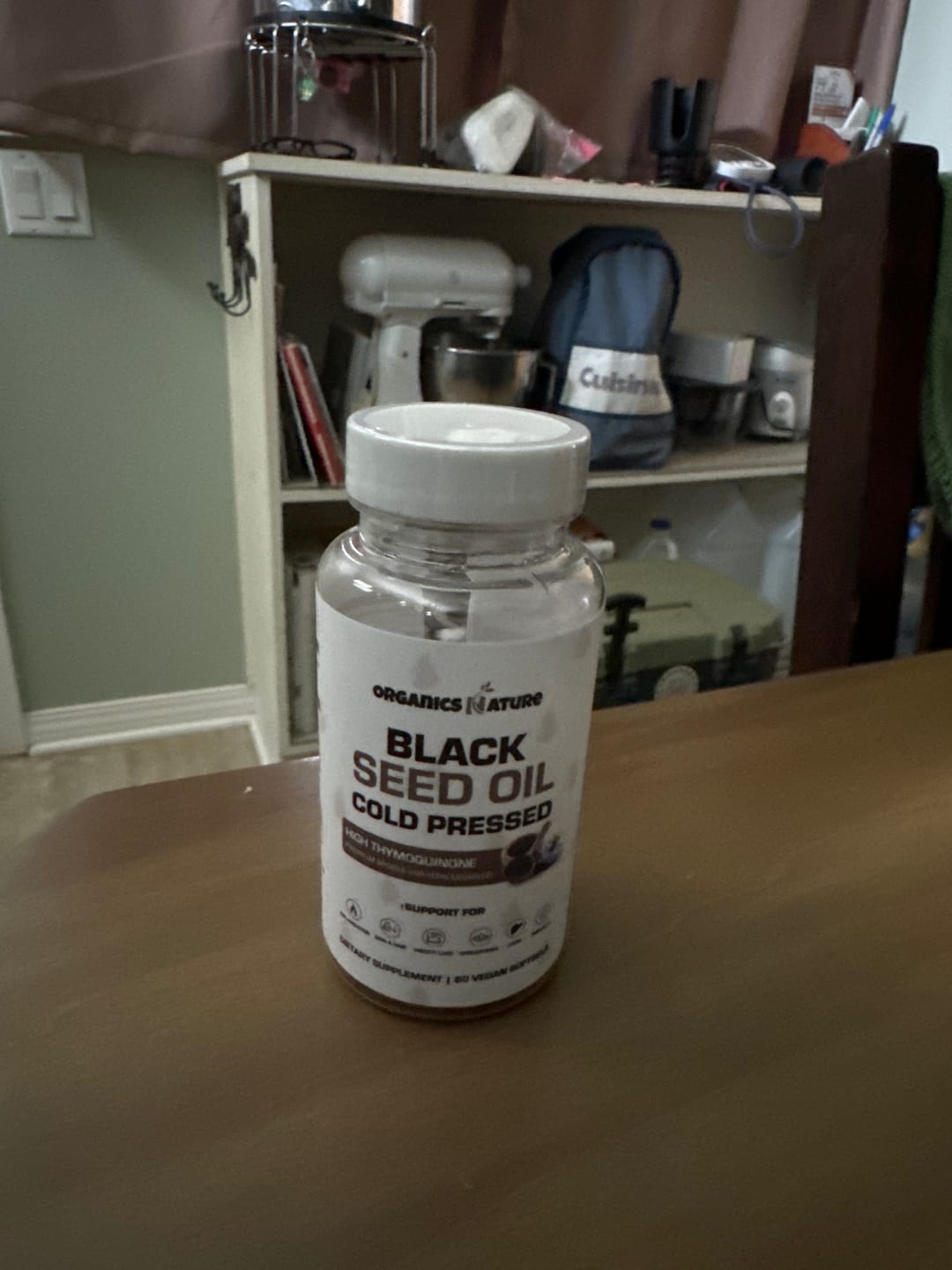 Customer photo review of Cold Pressed Black Seed Oil - 5 Bottles