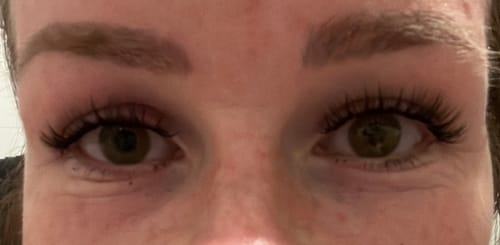 Customer photo review of And so it begins - Starter Set (mit schwarzem Wimpernkleber)