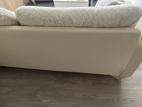 Customer photo review of Beige - Housse de Canapé Extensible