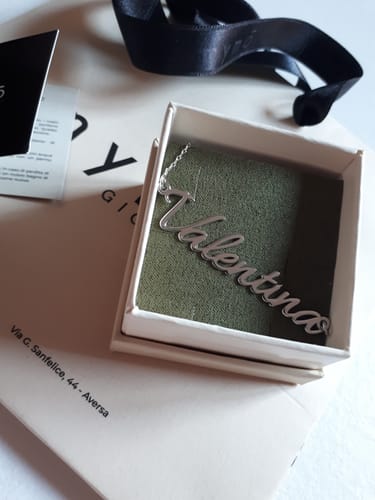 Customer photo review of Collana Nome