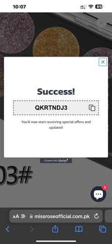 Customer photo review of Loreal Infallible Mattifying Primer 35ml