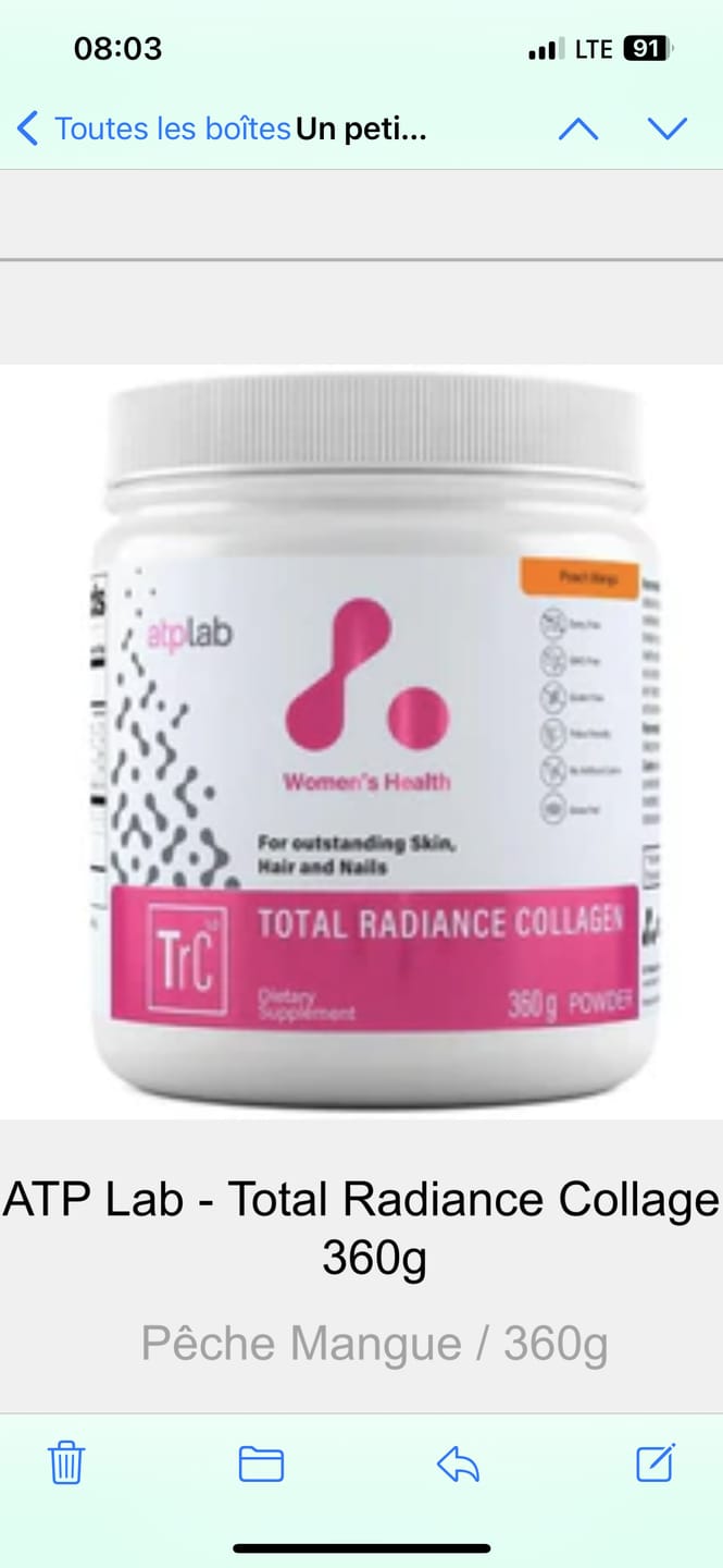 Customer photo review of ATP Lab - Total Radiance Collagen 360g