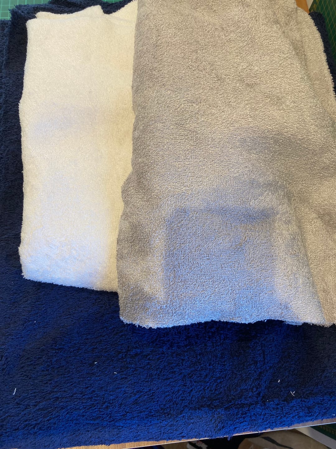 Customer photo review of Towelling Remnants