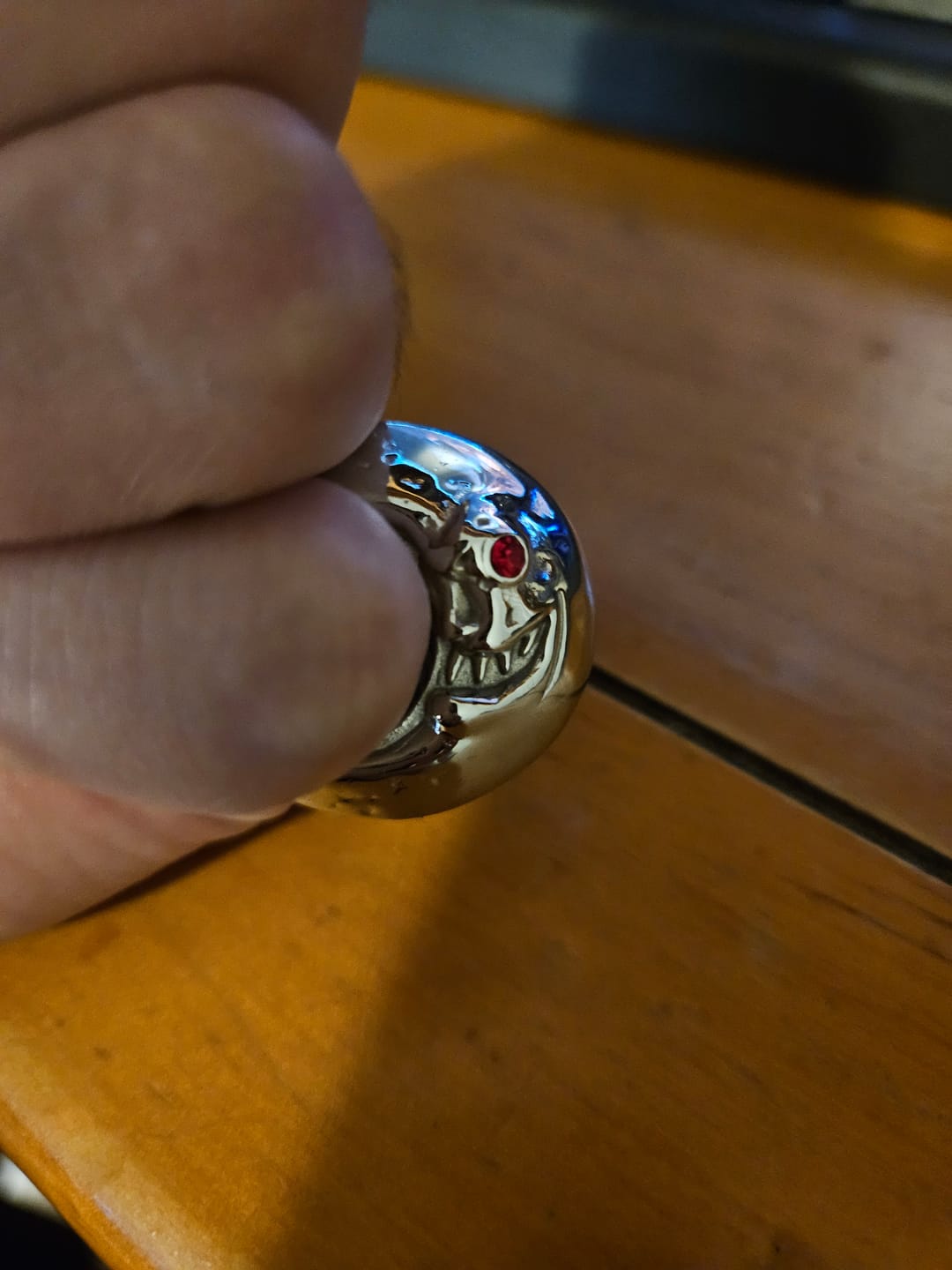 Customer photo review of XL LUNA RING