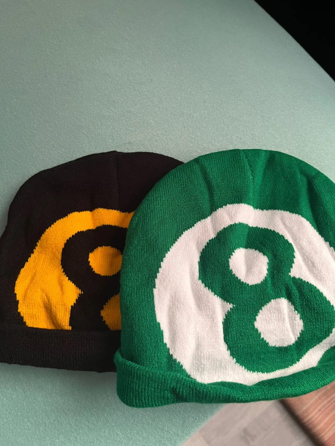 Customer photo review of 8-Ball y2k Beanie