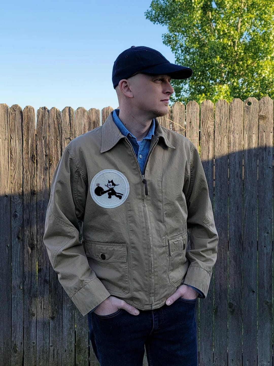 Customer photo review of USN M-421A Summer Flight Jacket