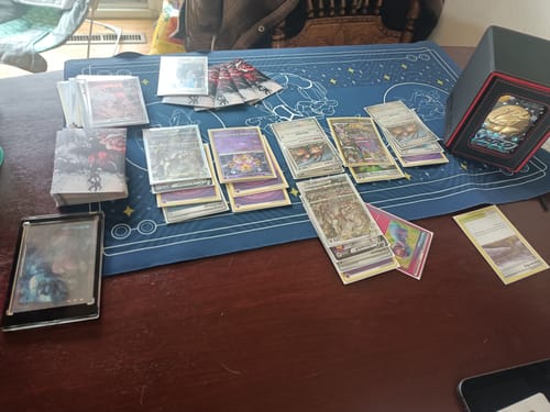 Customer photo review of Custom Card Sleeves