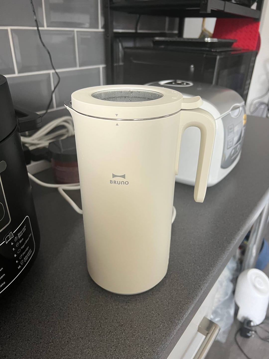 Customer photo review of BRUNO 升級多功能熱湯豆漿機 - 米白色