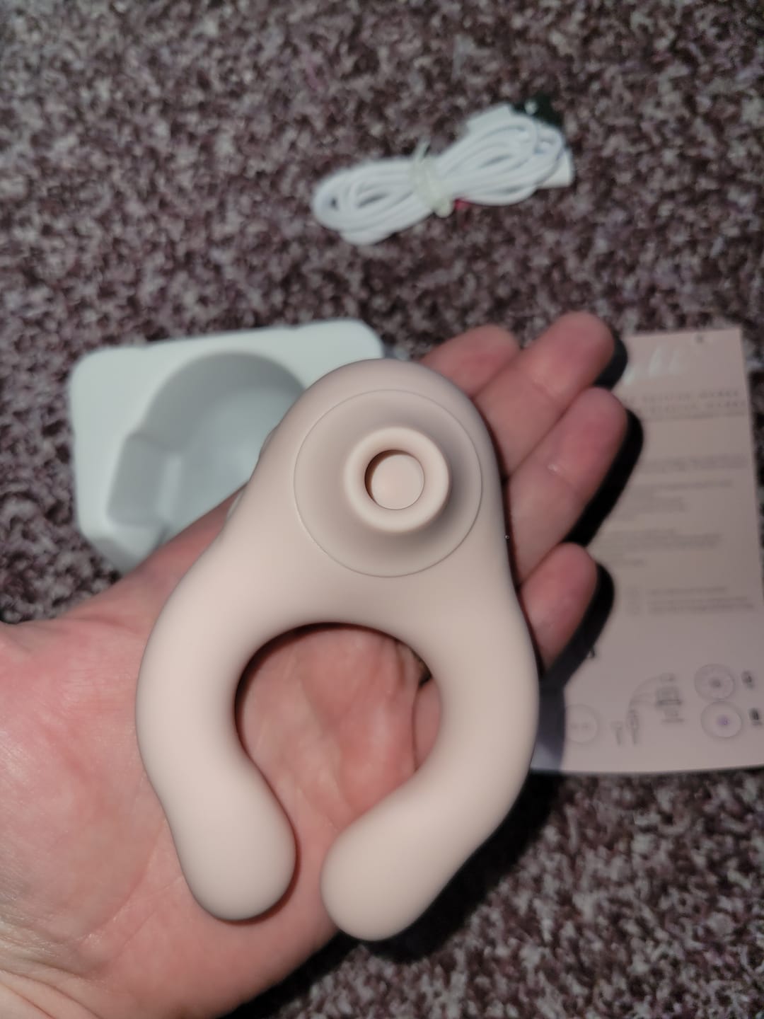 Customer photo review of Suki & Flick Pleasure Wand Vibrators
