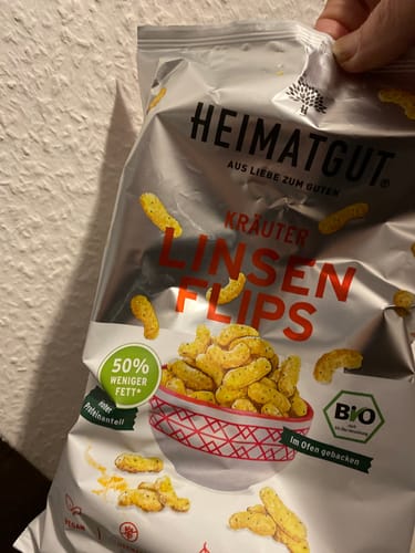 Customer photo review of Bio Linsen Flips Kräuter - MHD: 14.04.24