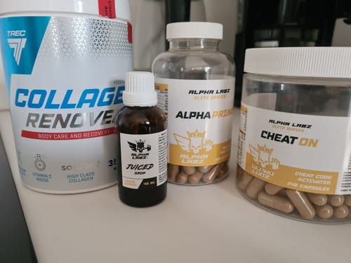 Customer photo review of Alpha Labz - Alpha Prime -Stimulateur de Testostérone pour une Croissance Musculaire Optimale