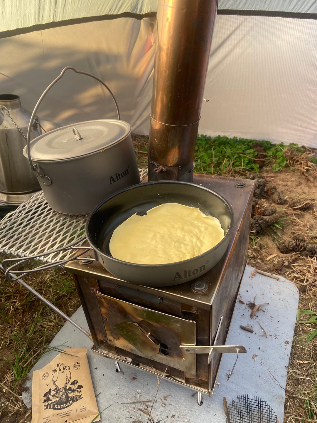 Customer photo review of Titanium Pot Set