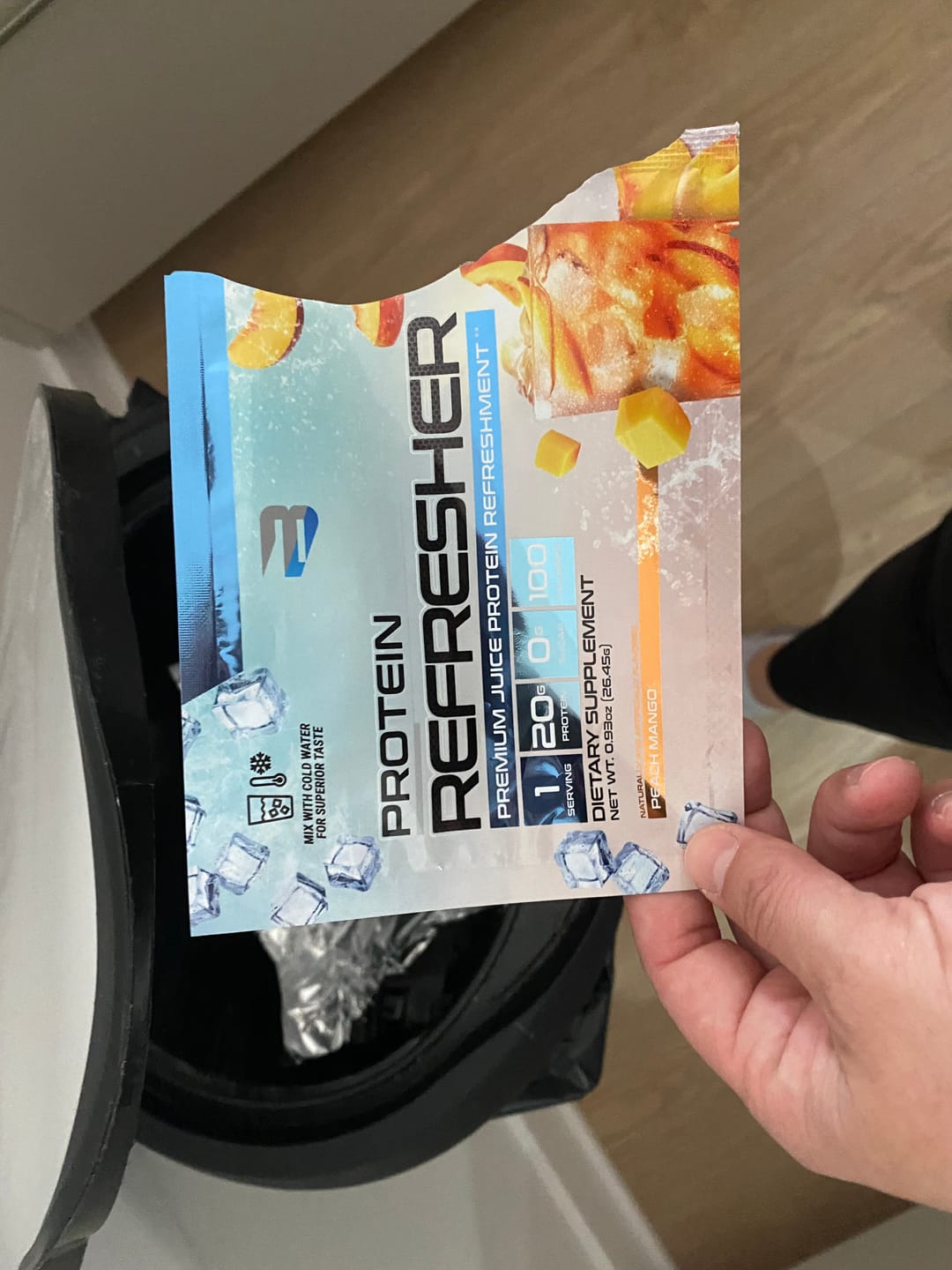 Customer photo review of Believe - Protein Refresher 656g-681g