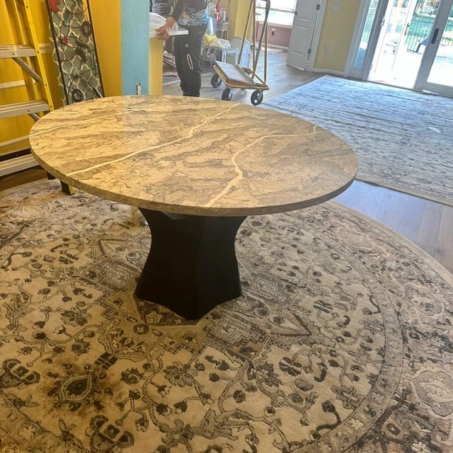 Customer photo review of Table Base 317 Namu 28H Minimalist Furniture Design