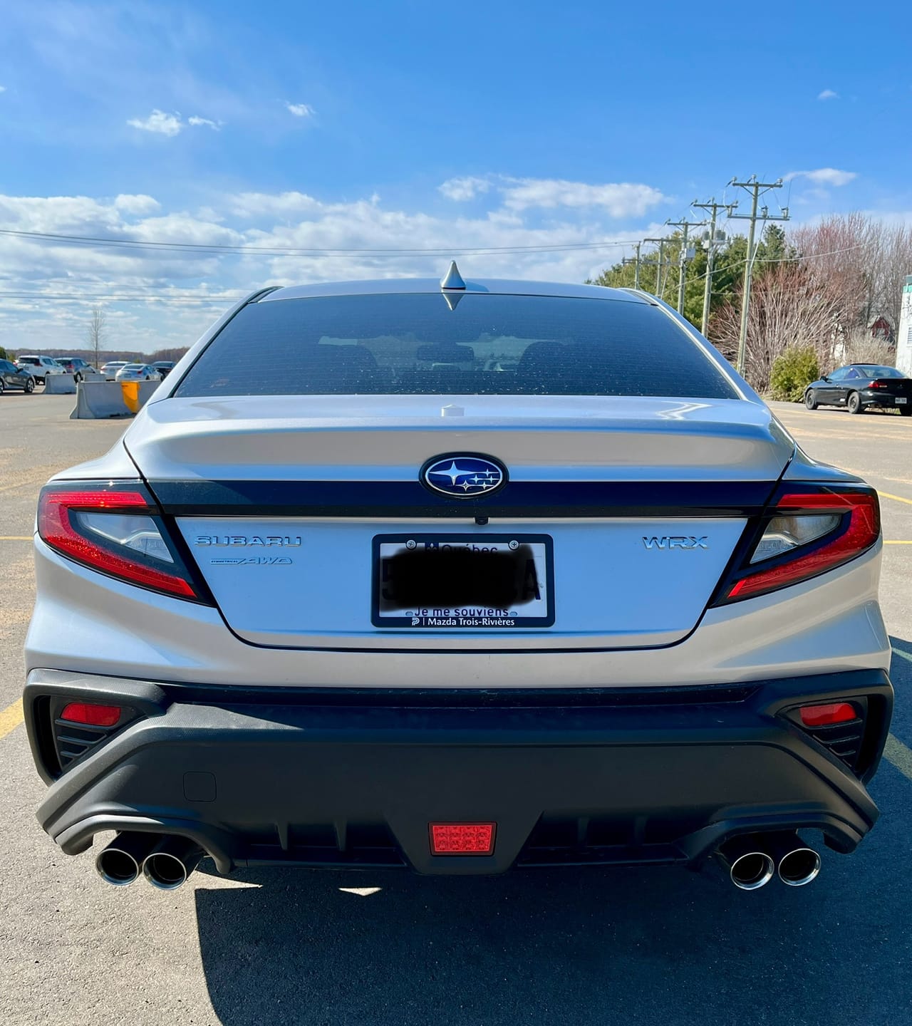 Customer photo review of 2011-24 Subaru WRX & STi F1 Rear Fog Lights
