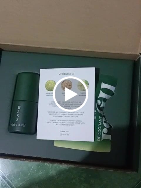 Customer video review of Rose Vanilla Deodorant Cream