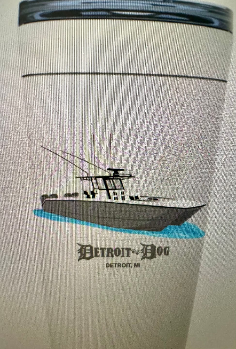 Customer photo review of Custom 30 oz XL Insulated Tumbler