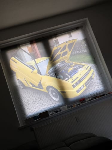 Customer photo review of Rollo mit Motiv