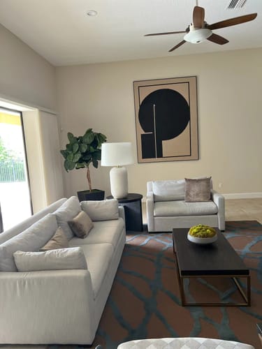 Customer photo review of Modern Abstract Painting #ABAV381