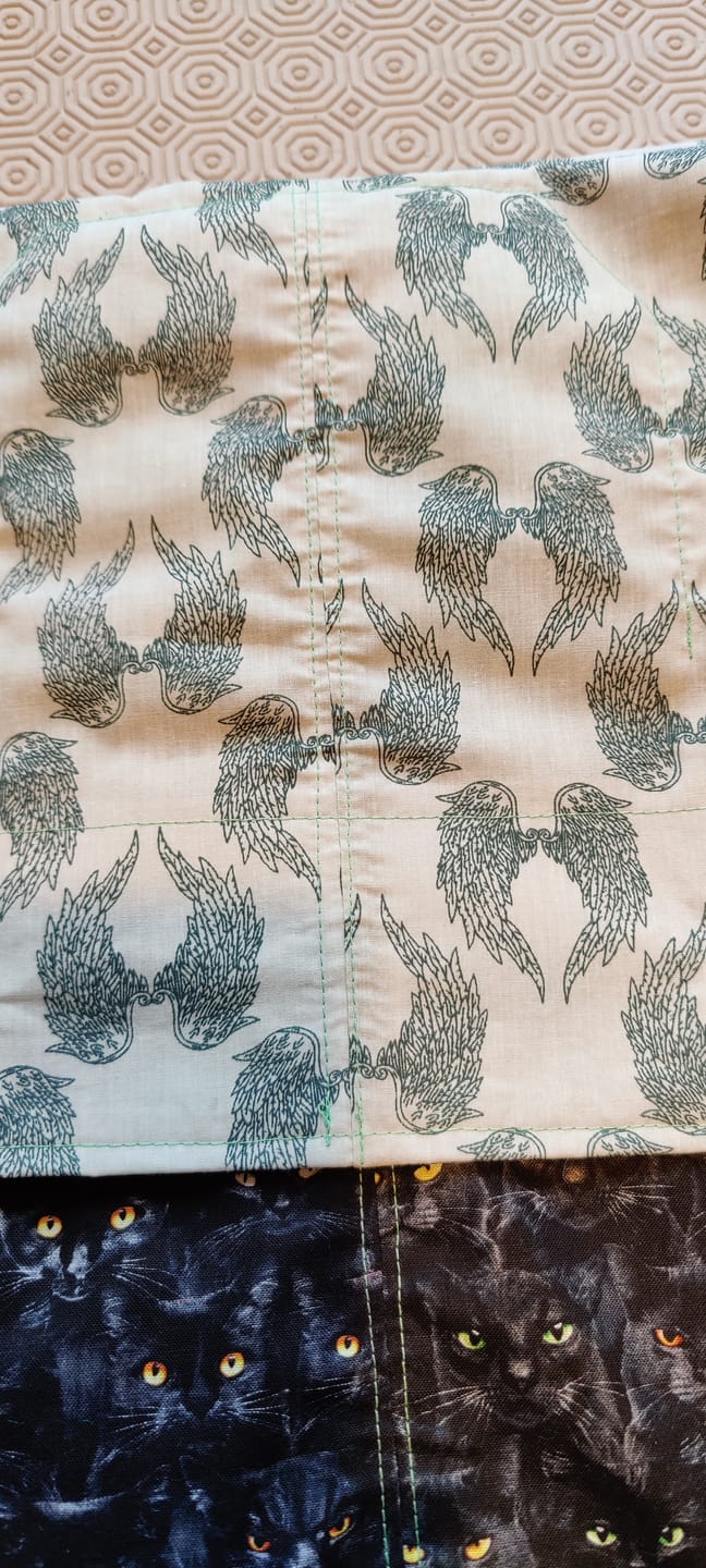 Customer photo review of Angel Wings Polycotton Fabric