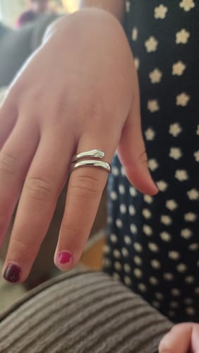 Customer photo review of Hug From Heaven Ring