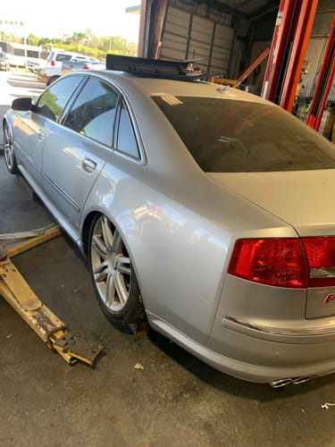 Customer photo review of 2006-2009 Audi S8 Air Suspension With Module Conversion Kit (AA44FM)