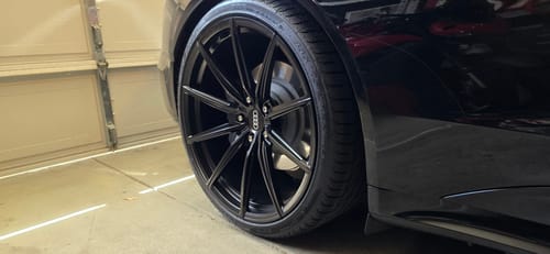 Customer photo review of CUSTOM FORGED CONCAVE MONOBLOCK WHEELS: RV-MJ02