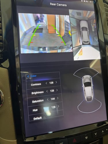 Customer photo review of Infiniti QX70 2013-2018 Apple CarPlay & Android Auto Tesla-Style