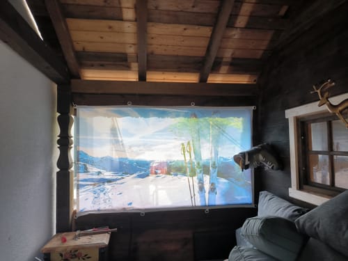 Customer photo review of Fahne inkl. Druck