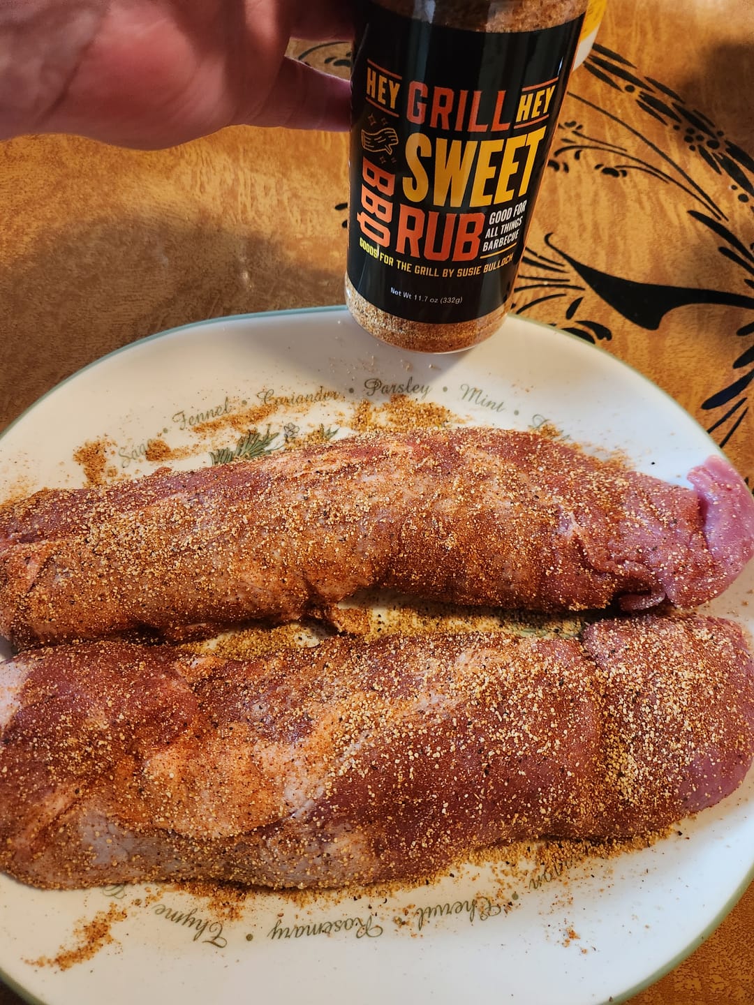 Customer photo review of Sweet Rub