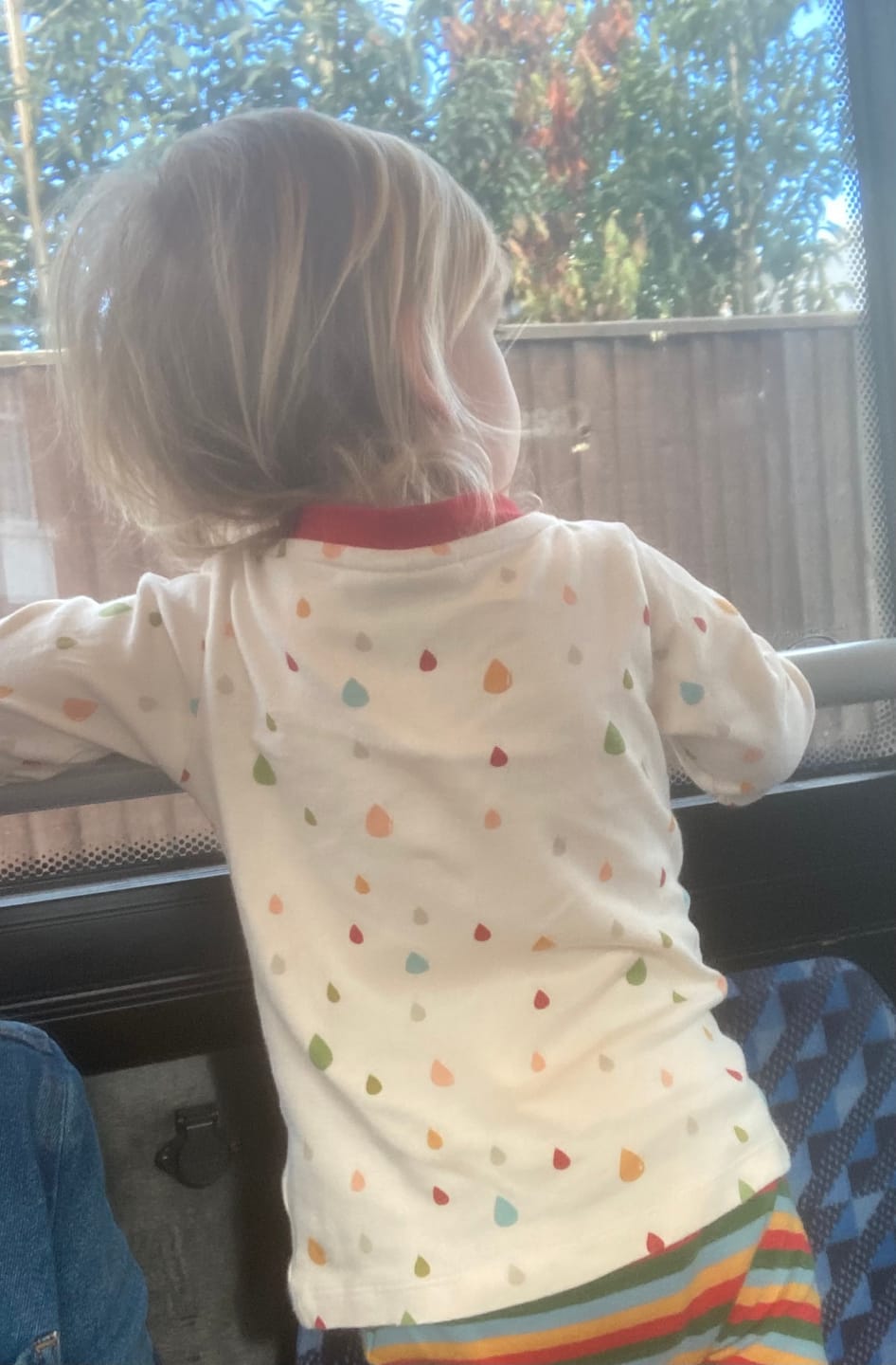 Customer photo review of Drip Drop Printed Long Sleeve T-Shirt