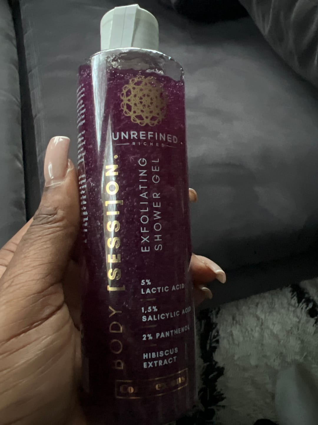 Customer photo review of BODY [SESSI]ON. - Exfoliating Shower Gel