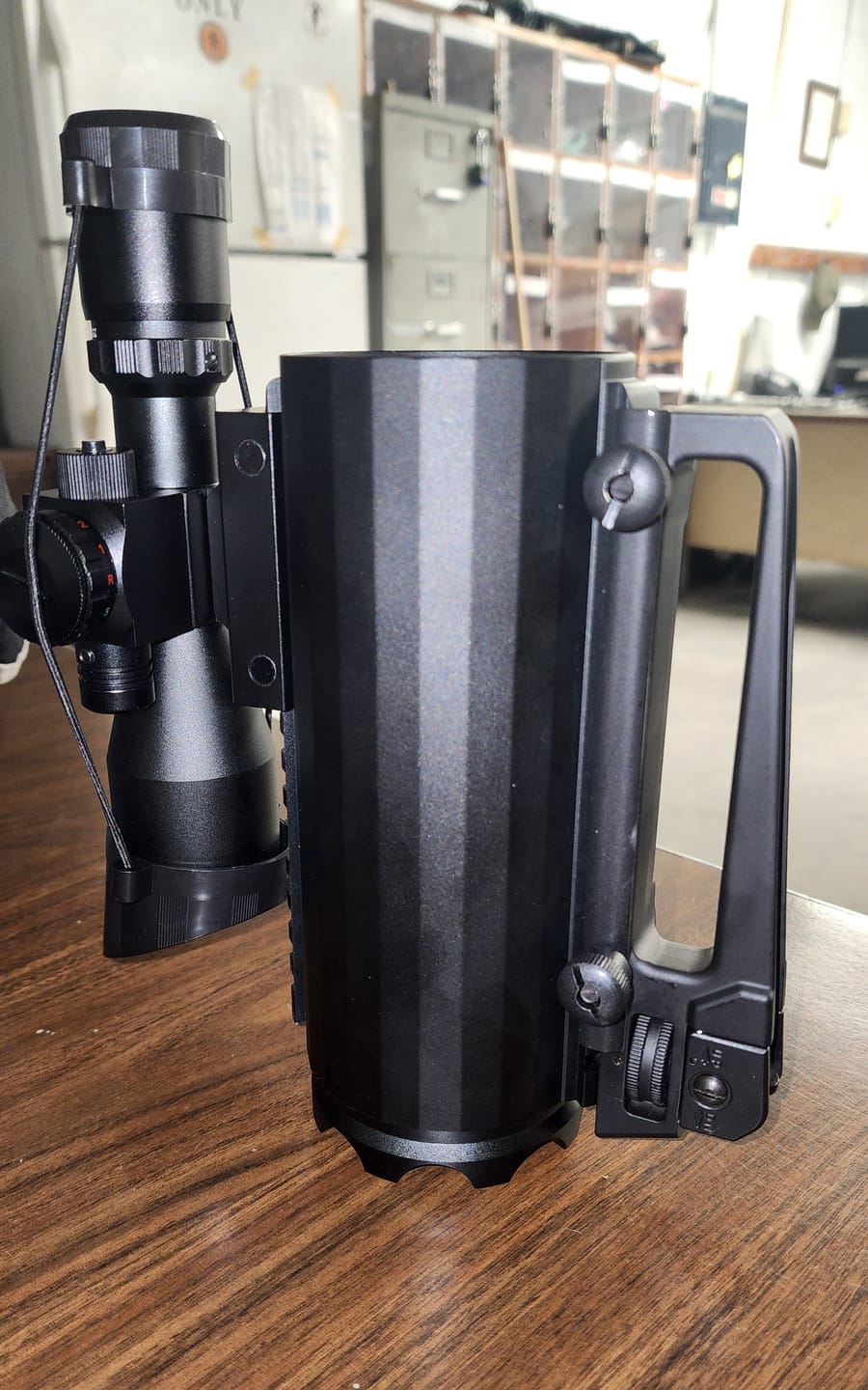 Customer photo review of The Combat Tankard - AR15 M4 Tactical 16 Ounce Beer Mug