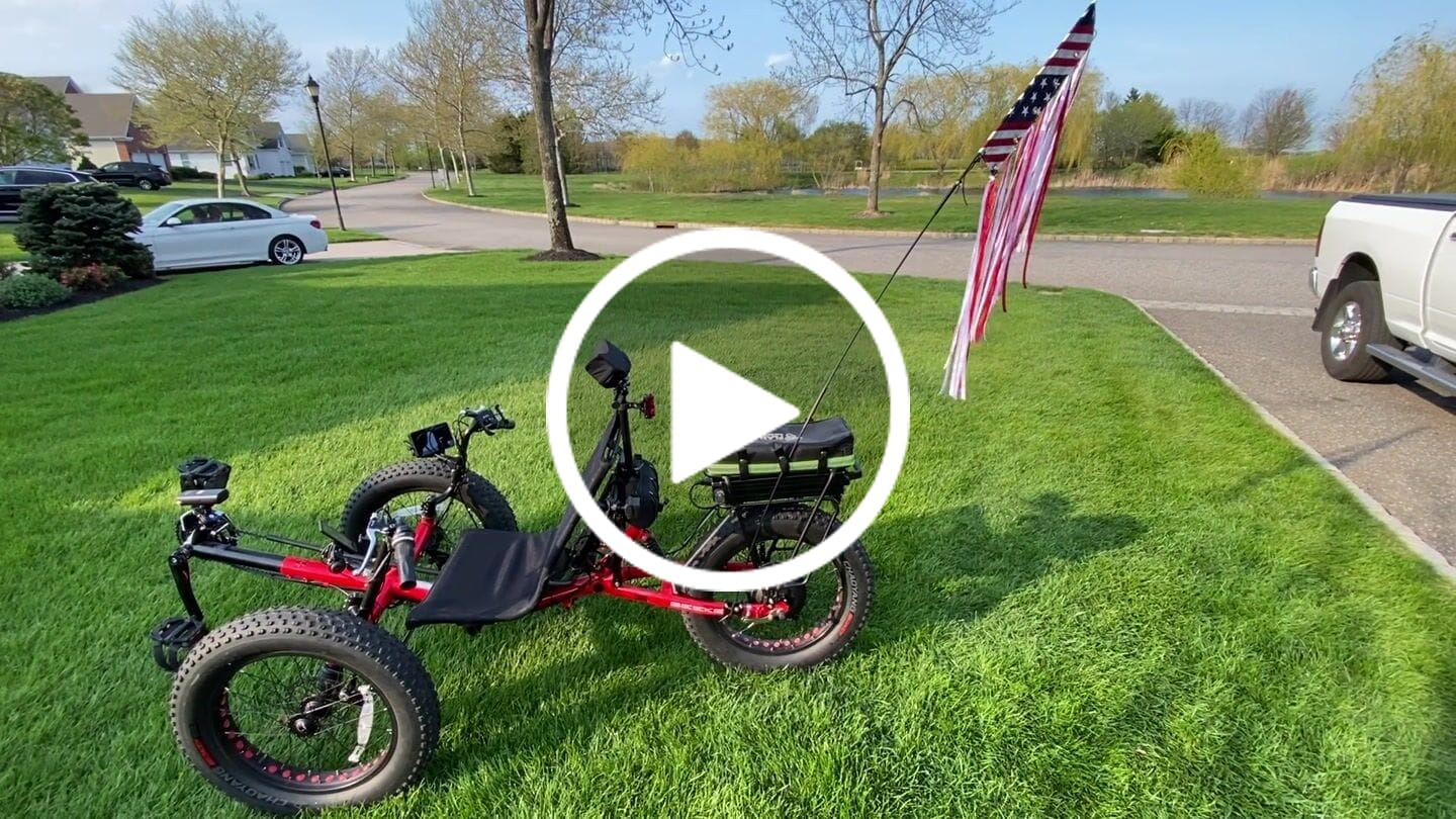 Customer video review of T-Cycle Flag Mount