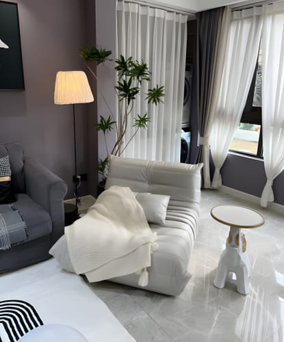 Customer photo review of Unique Design Tatami Single Sofa  Charming Caterpillar Style