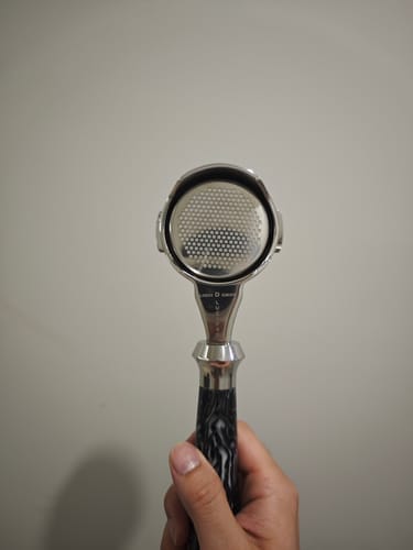 Customer photo review of Italian Handle Bottomless Portafilter 51/54/58mm - MUVNA