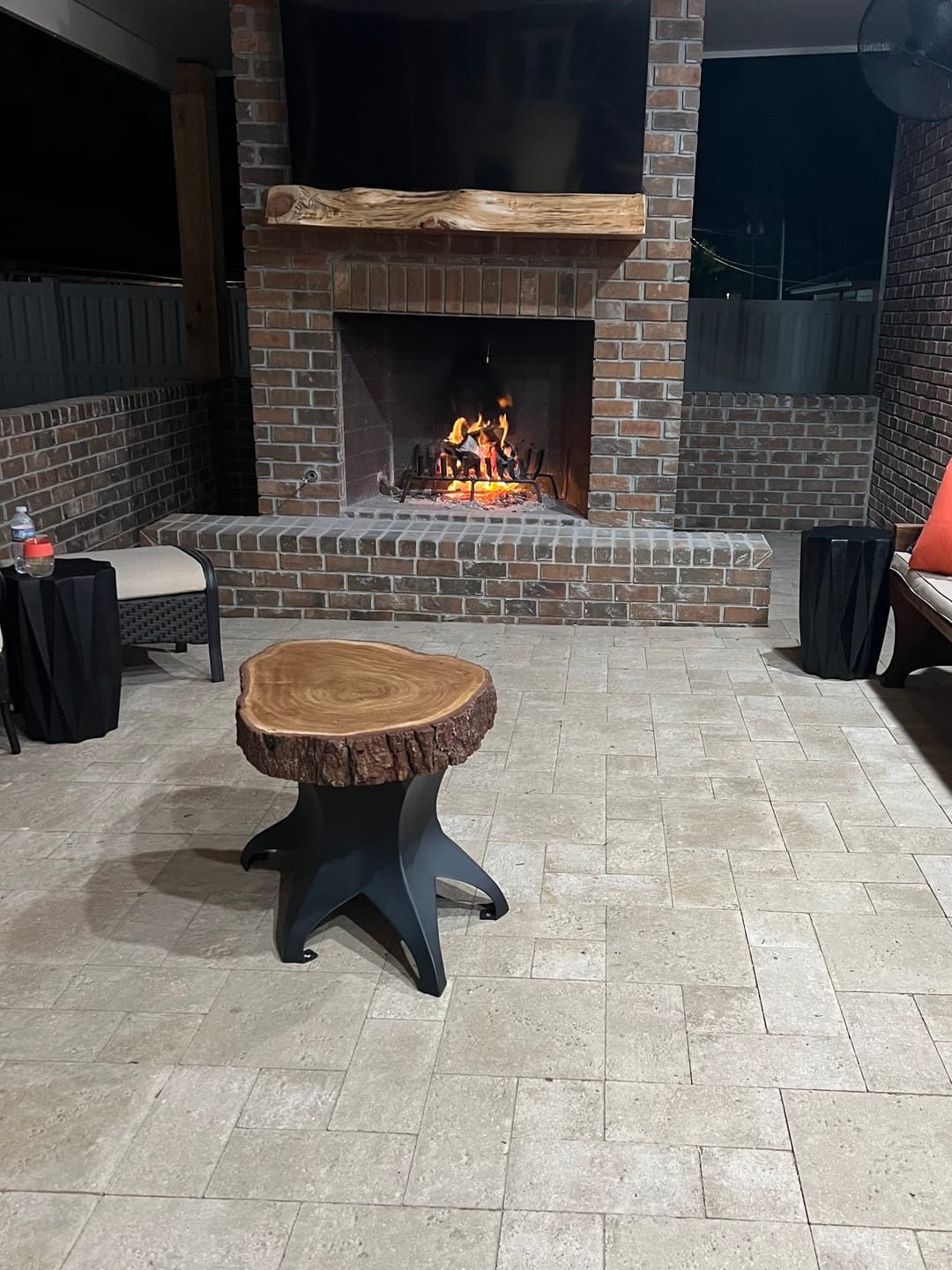 Customer photo review of Coffee Table Legs 215 Namu 16H Metal Handmade Furniture