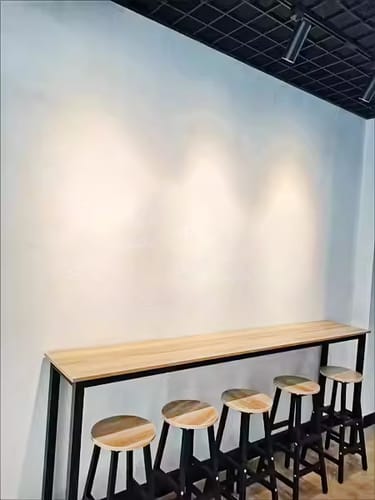 Customer photo review of Clearance Deal Space Saving Bar Table(East Coast)