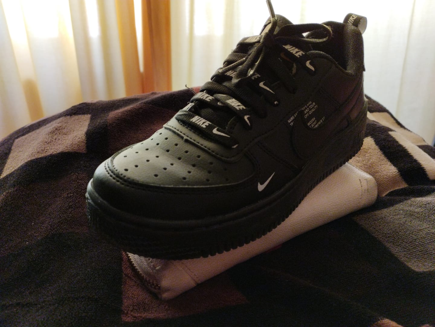 Customer photo review of Tenis 275 Negro Total