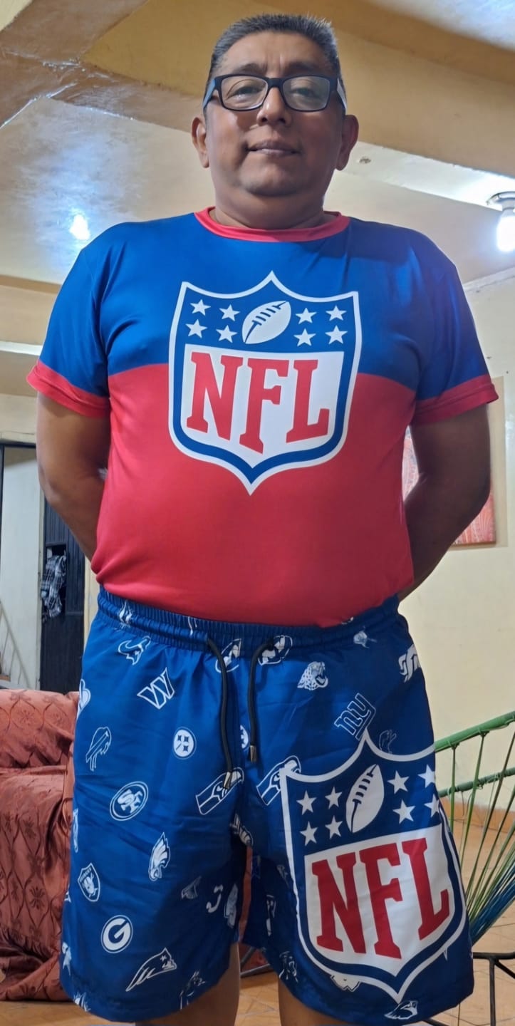 Customer photo review of Playera Pijama San Francisco 49ers