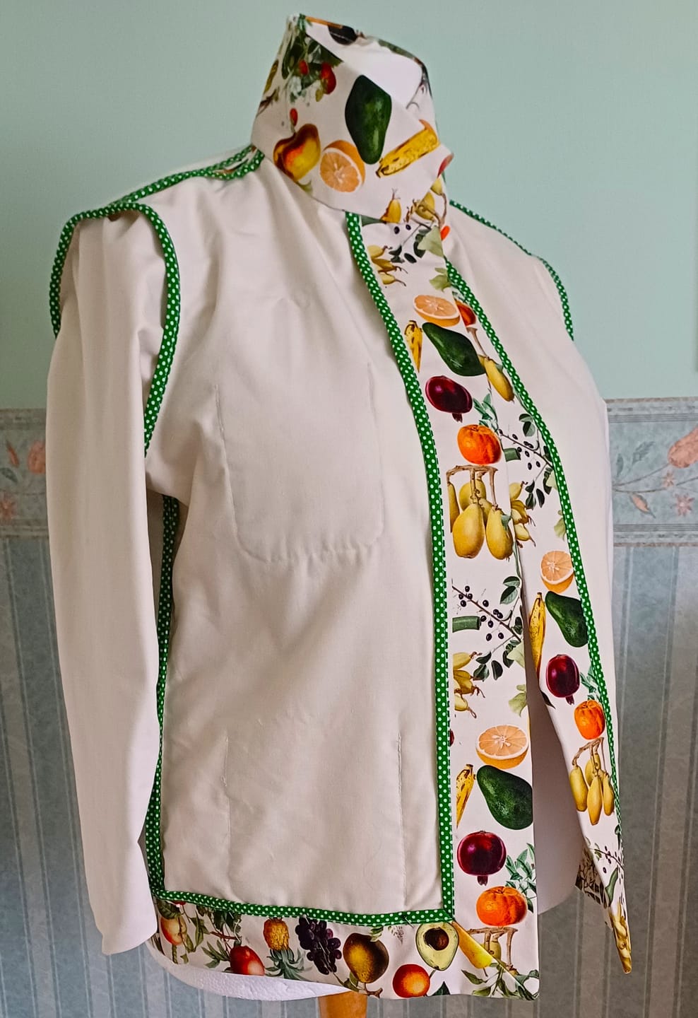 Customer photo review of Polka Dot Polycotton Bias Binding Tape - 5 metres