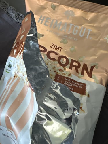 Customer photo review of Bio Popcorn Zimt