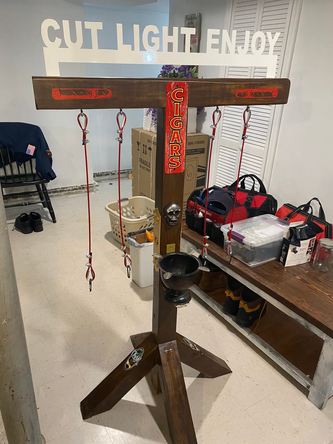 Customer photo review of Custom Color Lag Bolts for Wood Brackets - 10 Count