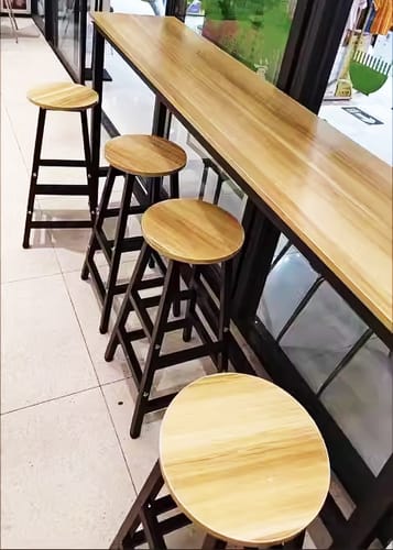 Customer photo review of Clearance Deal Space Saving Bar Table(East Coast)