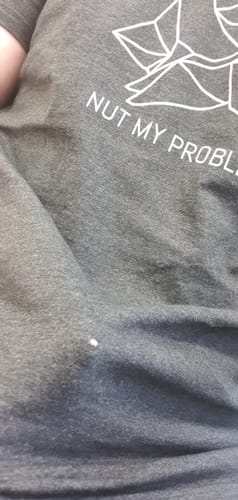 Customer photo review of Nut my Problem - Bio Herren Shirt