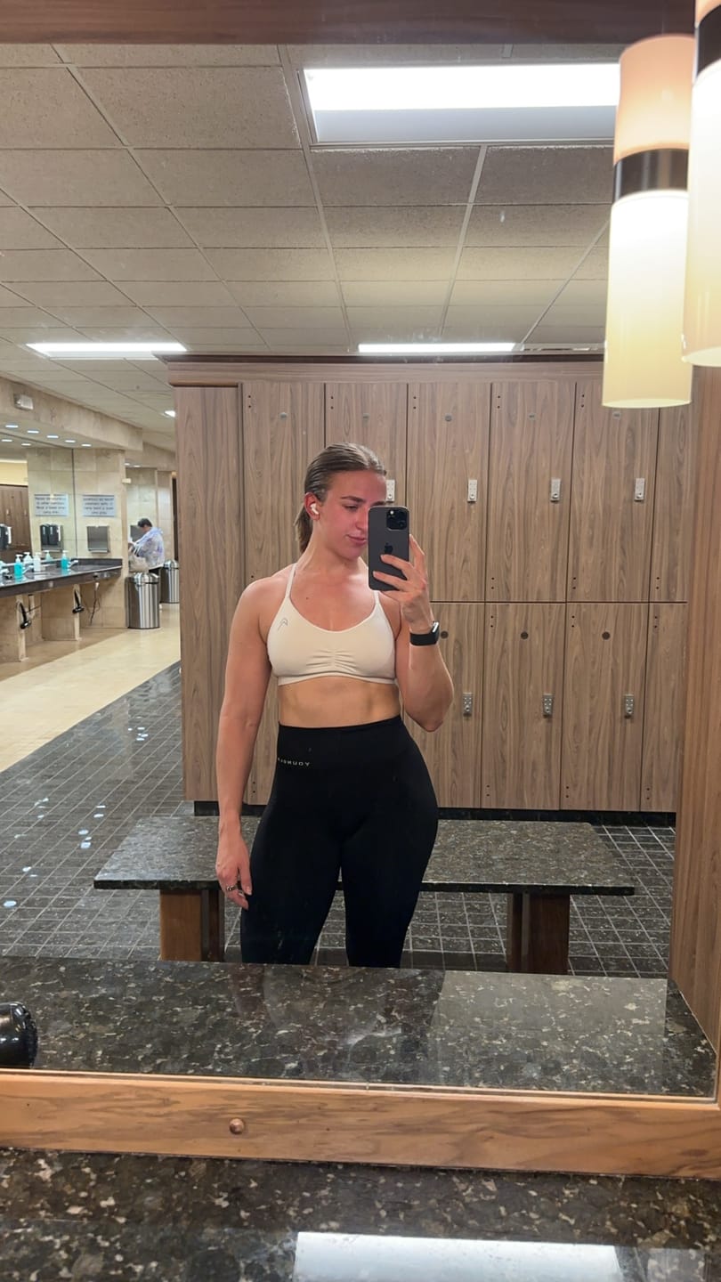 Customer photo review of W220 - Core Seamless Leggings