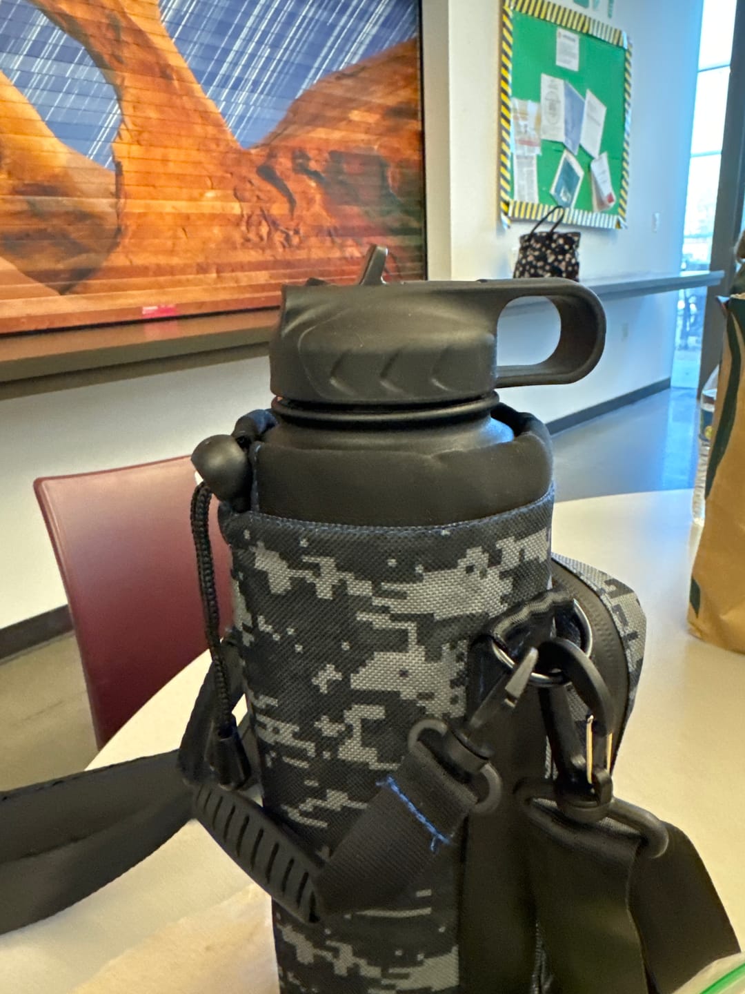 Customer photo review of Hydro Carrier & Stainless Steel Hydro Vessel Water Bottle Combo Pack - Various Sizes
